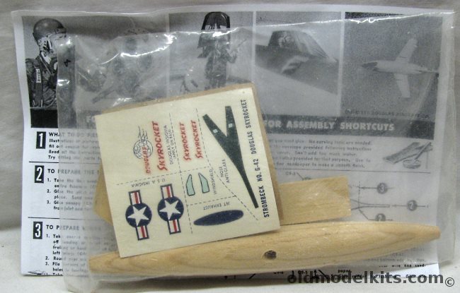 StromBecker Douglas D-558-2 Skyrocket - Bagged - (D5582), G42 plastic model kit